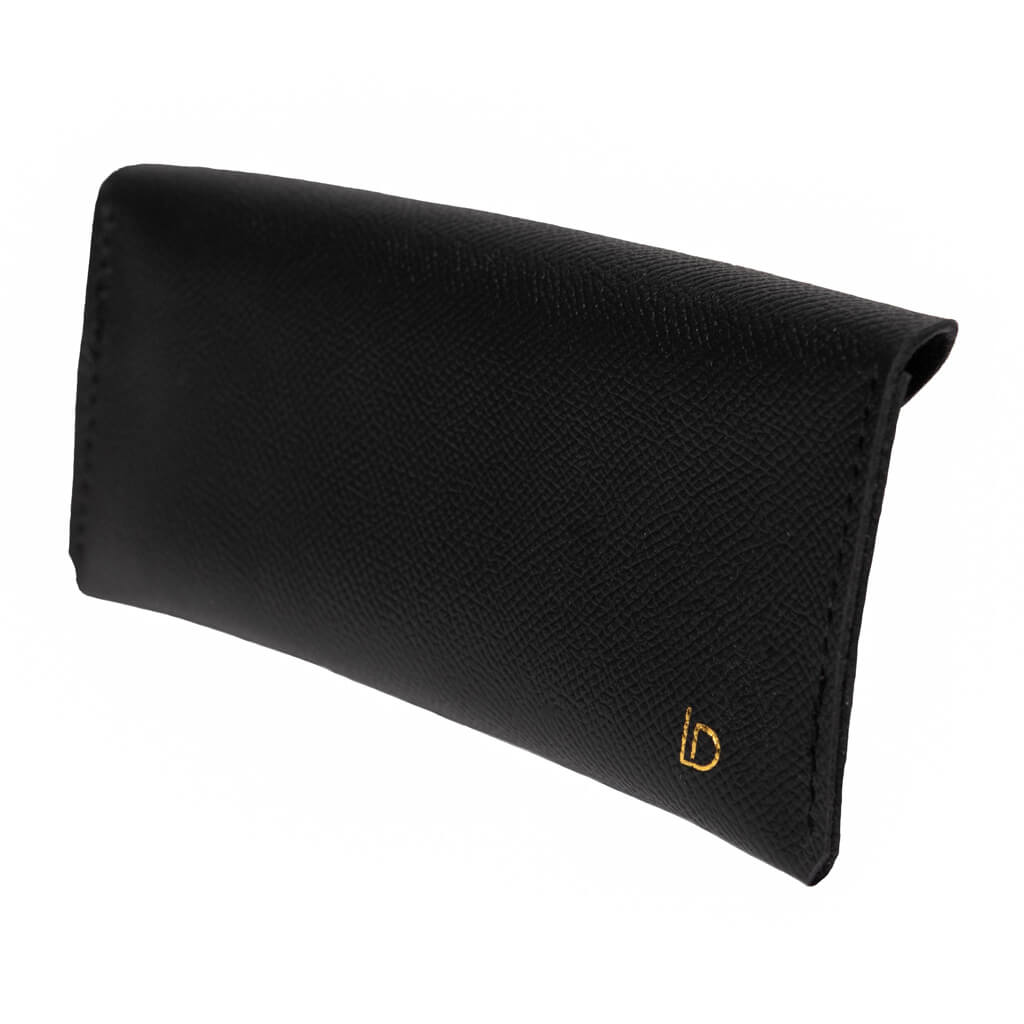 Sunglasses Case Leather Handmade Black Back | Ladicani Design