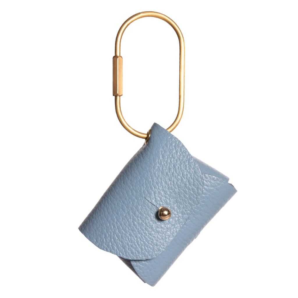 Airpods Pro Leather Case Handmade Blue | Ladicani Design