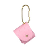 Airpods Leather Case Handmade Pink Dots | Ladicani Design