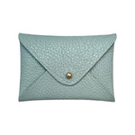 Card Holder Leather Handmade Aqua | Ladicani Design
