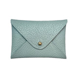 Card Holder Leather Handmade Aqua | Ladicani Design