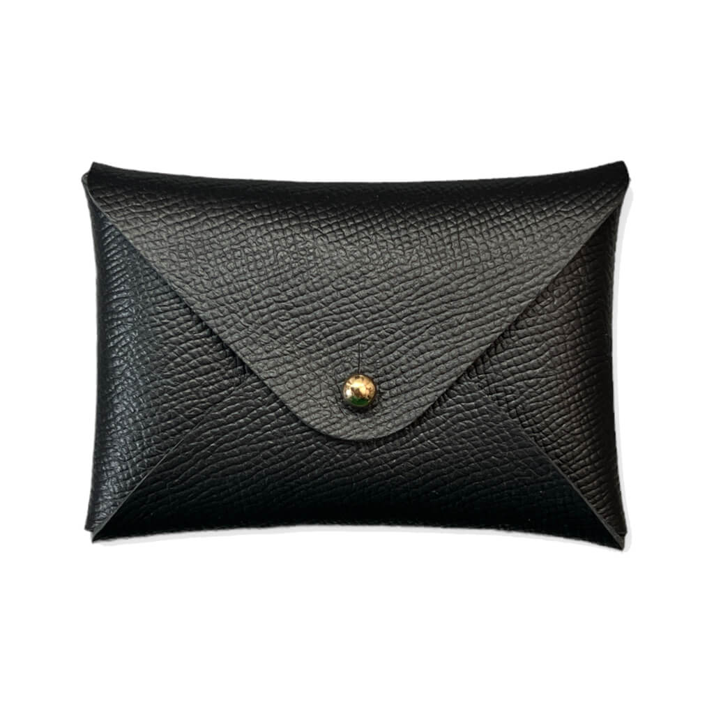 Card Holder Leather Handmade Black | Ladicani Design
