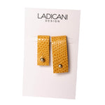 Cord Organizer Leather Handmade Mustard | Ladicani Design