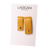 Cord Organizer Leather Handmade Mustard | Ladicani Design