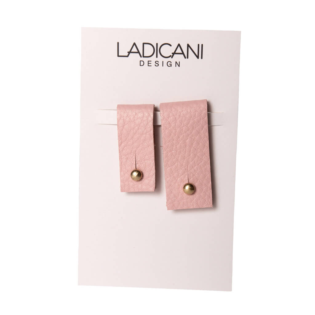 Cord Organizer Leather Handmade Pink | Ladicani Design