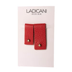 Cord Organizer Leather Handmade Red | Ladicani Design