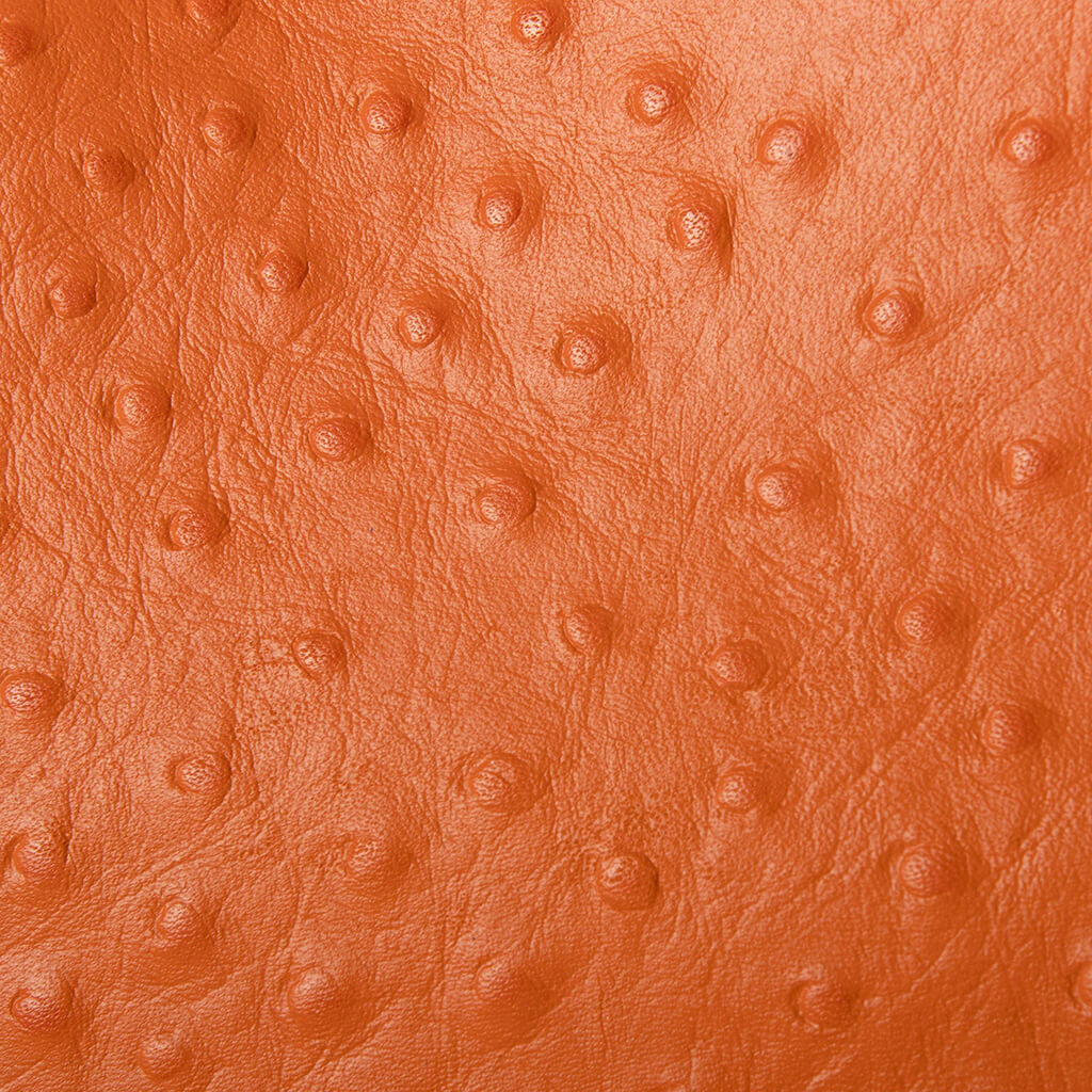 Leather Keychain Handmade Orange Dots | Ladicani Design