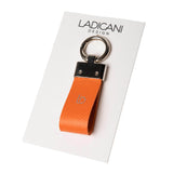 Leather Keychain Handmade Orange | Ladicani Design