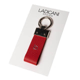 Leather Keychain Handmade Red | Ladicani Design