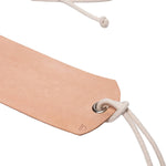 Statement Belt Leather Handmade Natural | Ladicani Design