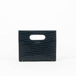 Beige textured cassette bag with a visible brand logo on a white background